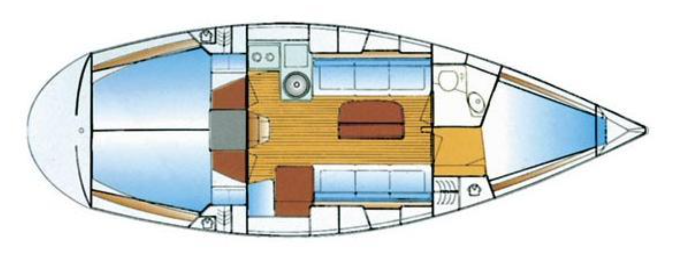 Bavaria 34 Teta Scheme
